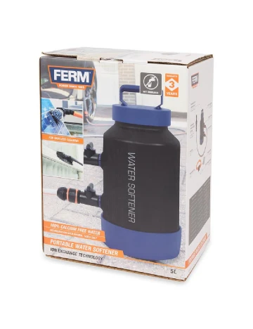 Dedurizator de apa FERM, negru Negru