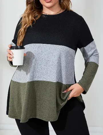 Bluza SHEIN CURVE, mix culori