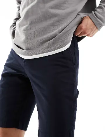 Pantaloni scurti Lacoste, bleumarin Albastru