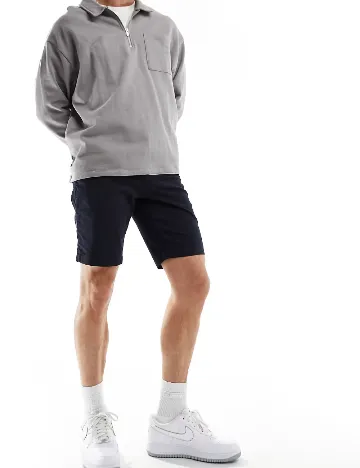 Pantaloni scurti Lacoste, bleumarin Albastru