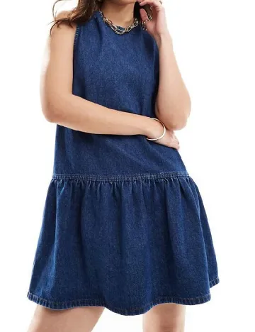 Rochie scurta ASOS, albastru