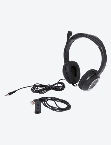 Casti Maxxter, negru Negru