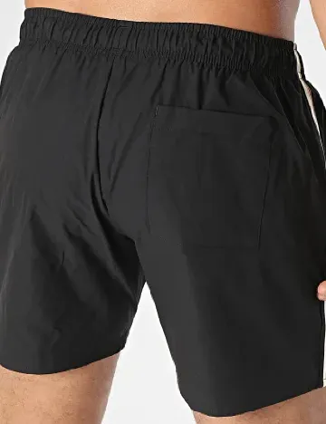 Short de baie BOSS, negru Negru