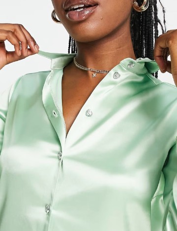 Camasa Miss Selfridge, verde