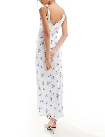 Rochie lunga ASOS, bleu