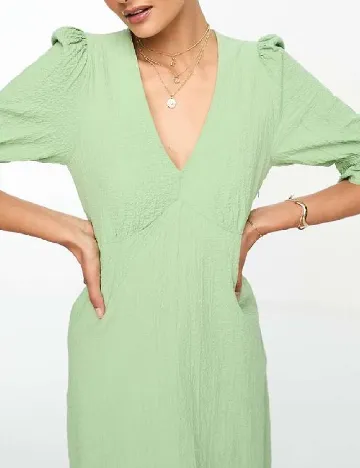 Rochie lunga Nobody s child, verde