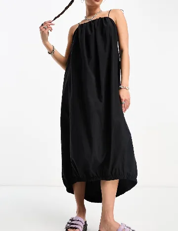 Rochie lunga COLLUSION, negru