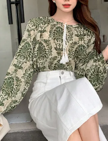 Bluza Dazy, verde Verde