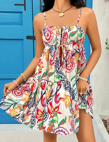 Rochie scurta SHEIN, mix culori