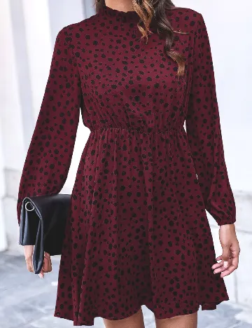 Rochie scurta SHEIN, visiniu