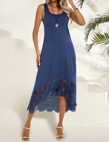 Rochie medie SHEIN, albastru