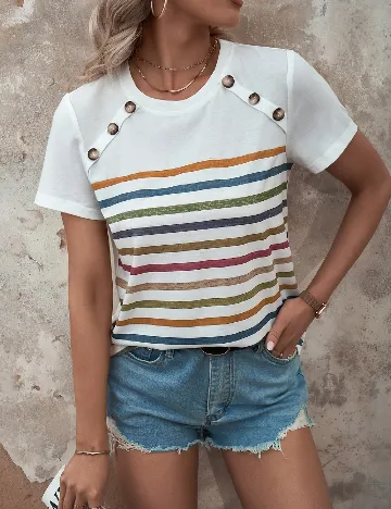 Tricou SHEIN, mix culori Mix culori