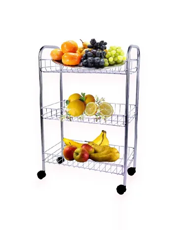 Etajera multifunctionala TOMADO, argintiu