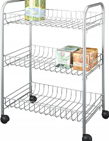 Etajera multifunctionala TOMADO, argintiu