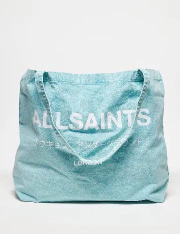 Geanta ALLSAINTS, albastru Albastru
