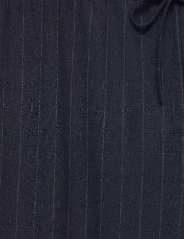 Pantaloni Pull&Bear, bleumarin