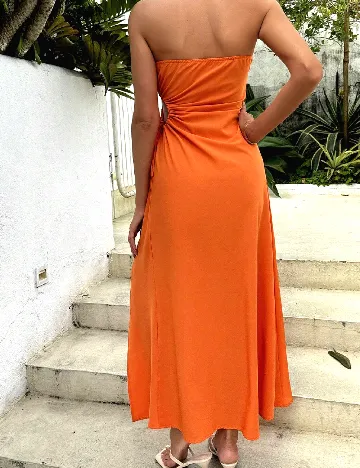 Rochie lunga SHEIN, portocaliu Portocaliu