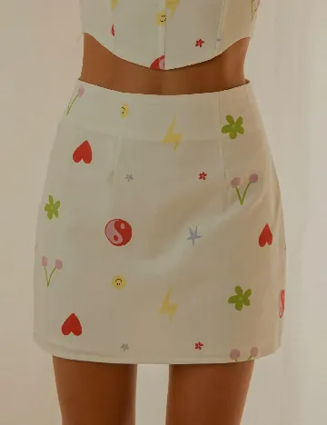 Fusta Peppermayo, alb