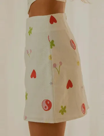 Fusta Peppermayo, alb
