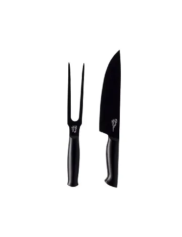 Cutit de bucatar Greenpan, negru Negru