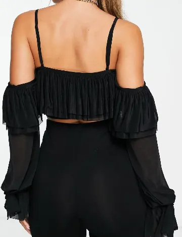 Top ASOS, negru