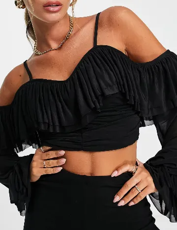 Top ASOS, negru