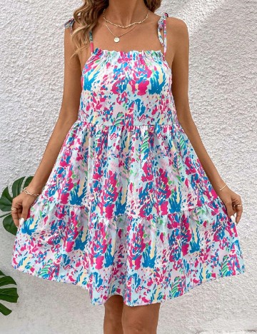 Rochie scurta SHEIN, mix culori