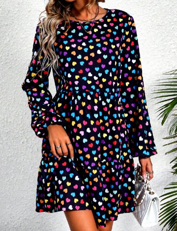 Rochie scurta SHEIN, mix culori