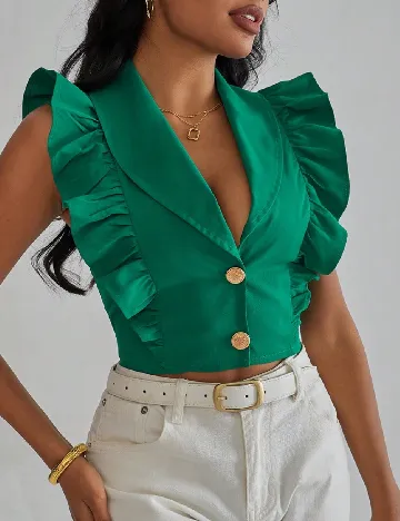 Bluza SHEIN, verde