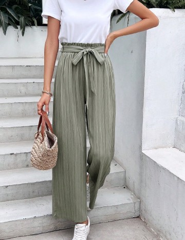 Pantaloni SHEIN, verde