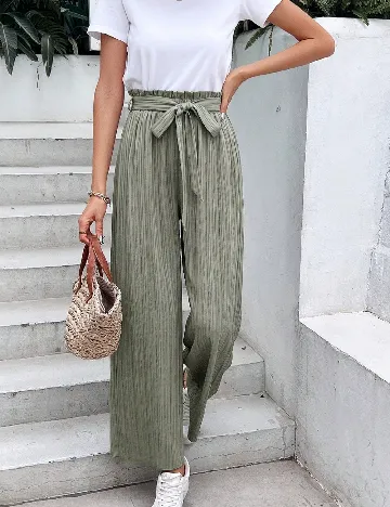 Pantaloni SHEIN, verde