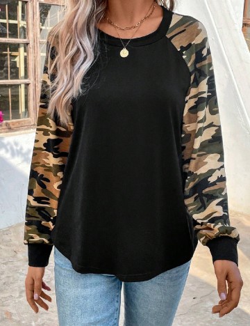 Bluza SHEIN, negru