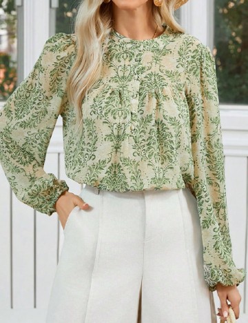 Bluza SHEIN, verde