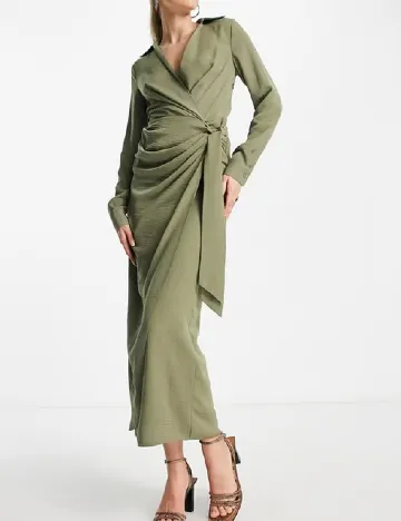 Rochie lunga ASOS, verde