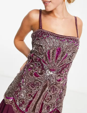 Rochie scurta ASOS, mov