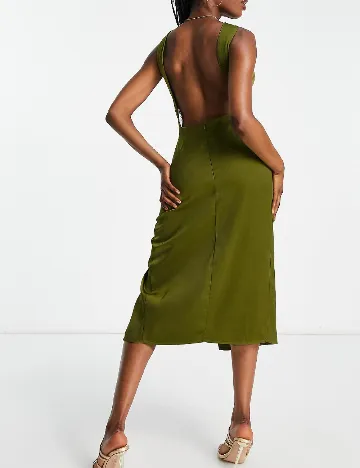 Rochie medie IN THE STYLE, verde