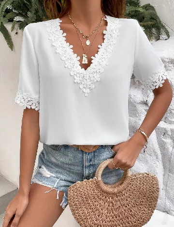 Bluza SHEIN, alb