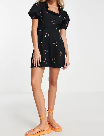 Rochie scurta Miss Selfridge, negru