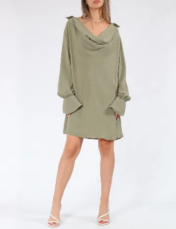 Rochie scurta ASOS, verde Verde
