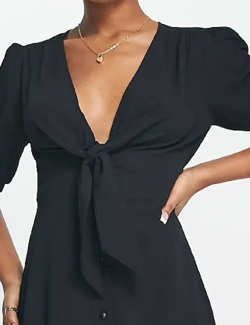 Rochie lunga ASOS, negru Negru