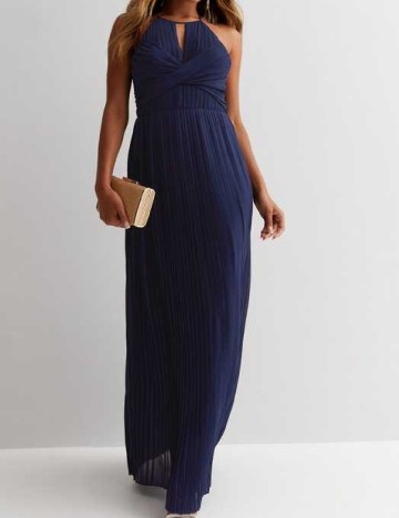 Rochie lunga TFNC London, bleumarin