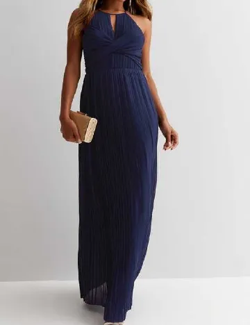 Rochie lunga TFNC London, bleumarin