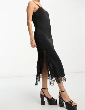Rochie medie Lola May, negru Negru
