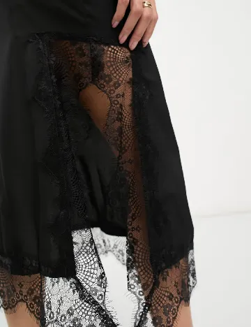 Rochie medie Lola May, negru Negru
