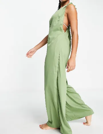 Salopeta de plaja ASOS, verde