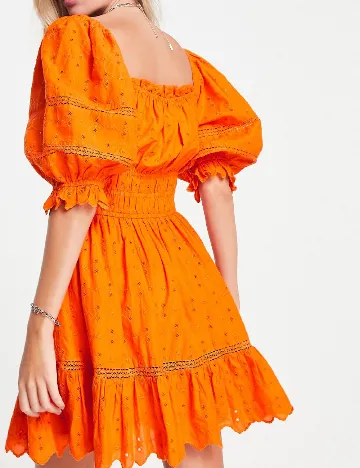 Rochie scurta Top Shop, portocaliu Portocaliu