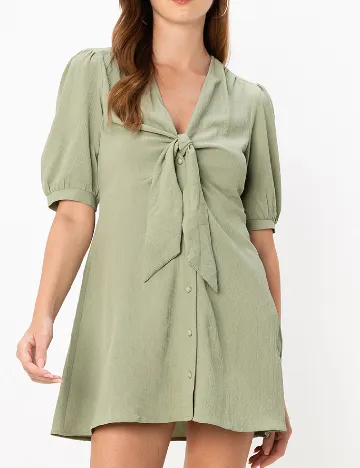 Rochie scurta ASOS, verde Verde