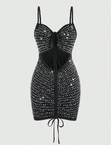 Rochie scurta SHEIN, negru Negru