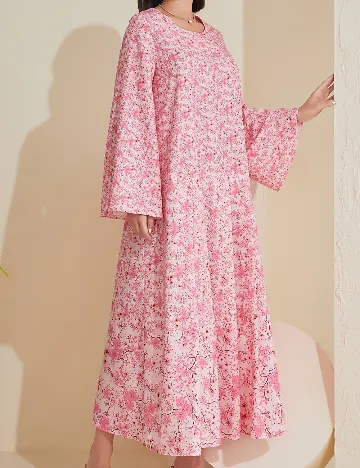 Rochie lunga SHEIN, roz Roz