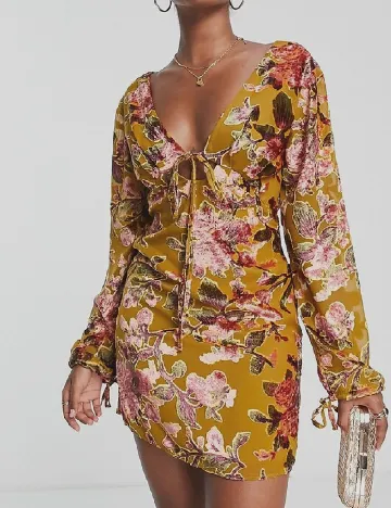 Rochie scurta ASOS, kaki